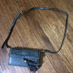 Gray Crossbody Purse, Like New Condition